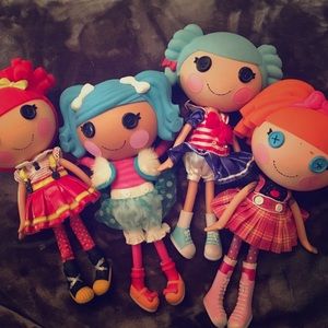Lalaloopsy dolls bundle
